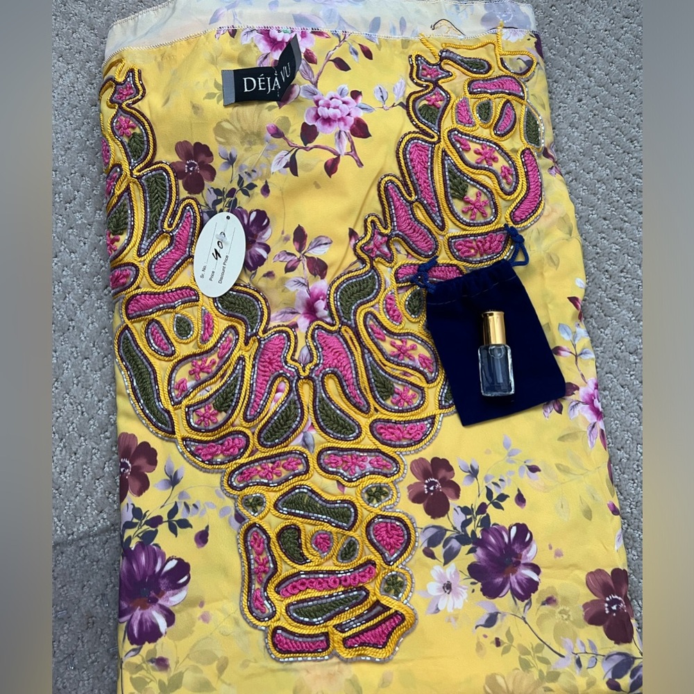 Abaya Fabric with perfume oil